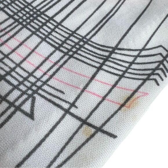 Mod 1960s Handmade One of a Kind Floral Sleeveless Shift Blouse - Picture 11 of 11